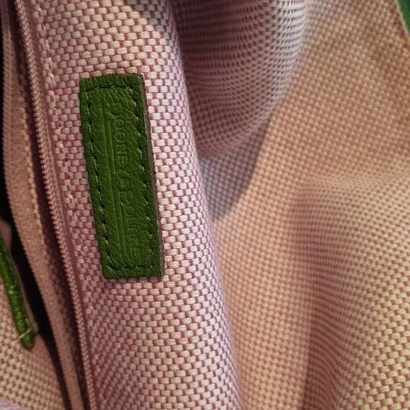 Dooney & Bourke Green Leather Satchel Shoulder Bag - Picture 6 of 6